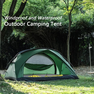 1,9 kg vert extérieur camping faux tente double